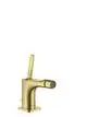 AXOR-HG-AXOR-Citterio-E-Einhebel-Bidetmischer-mit-Pingriff-und-Zugstangen-Ablaufgarnitur-Brushed-Brass-36120950 gallery number 1